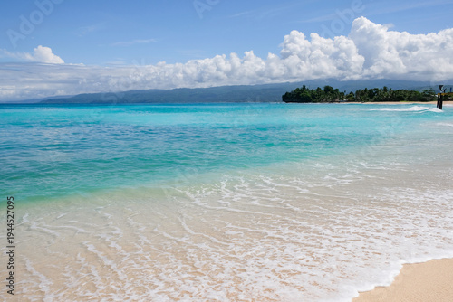 Wallpaper Mural Turquoise tropical beach landscape at Labuhan Jukung Beach, Krui, Lampung Torontodigital.ca