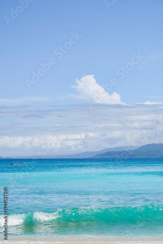 Wallpaper Mural Turquoise tropical beach landscape at Labuhan Jukung Beach, Krui, Lampung Torontodigital.ca