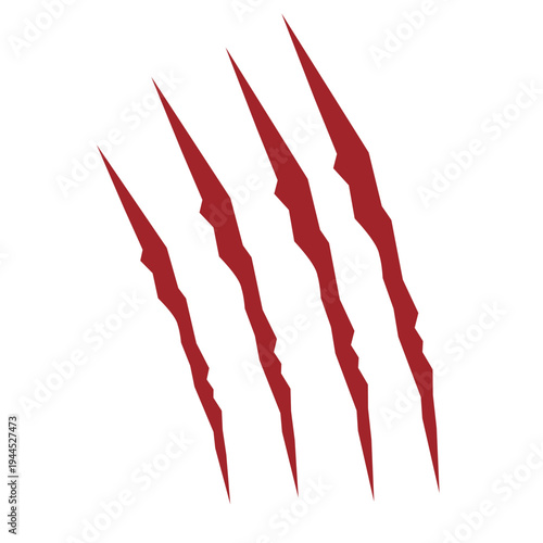 Red Wound Scratches