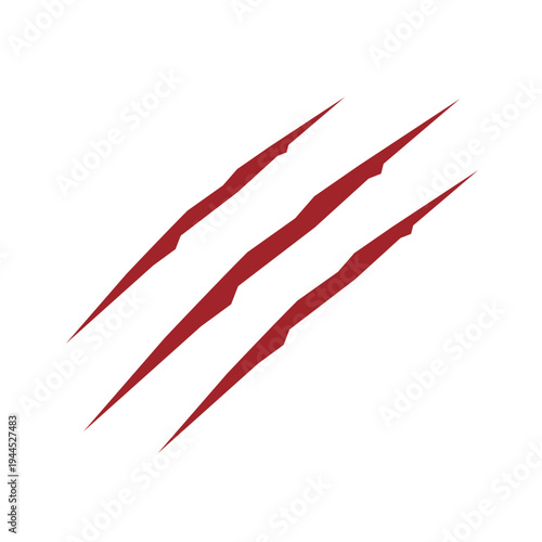 Red Wound Scratches