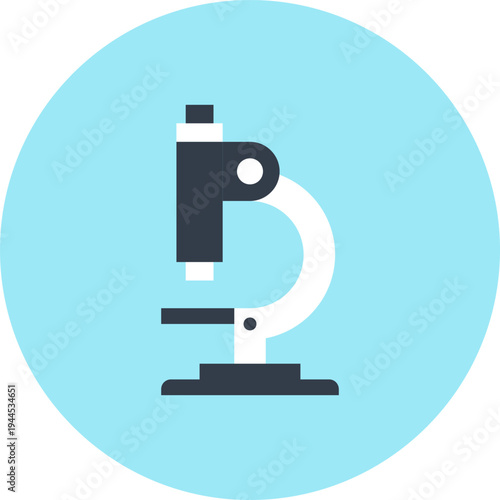 research flat web icon concept