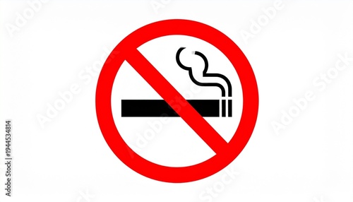 Universal No Smoking Sign with Red Prohibition Circle and Black Cigarette Icon Representing a Smoke Free Zone Health Regulations and Public Safety Policy on a Clean White Background Free Download Universal No Smoking Sign with Red Prohibition Circle and Black Cigarette Icon Representing a Smoke Free Zone Health Regulations and Public Safety Policy on a Clean White Background - GFXLoad