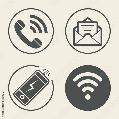 Simple communication and technology minimalistic phone