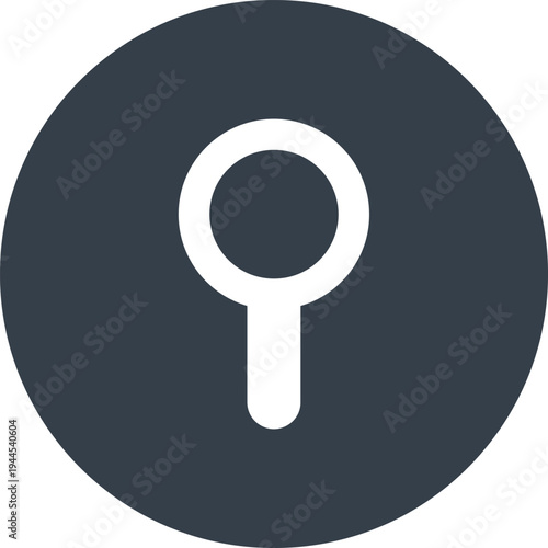 search flat web icon concept
