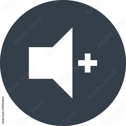 speaker flat web icon concept