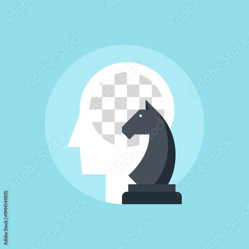 tactics icon concept