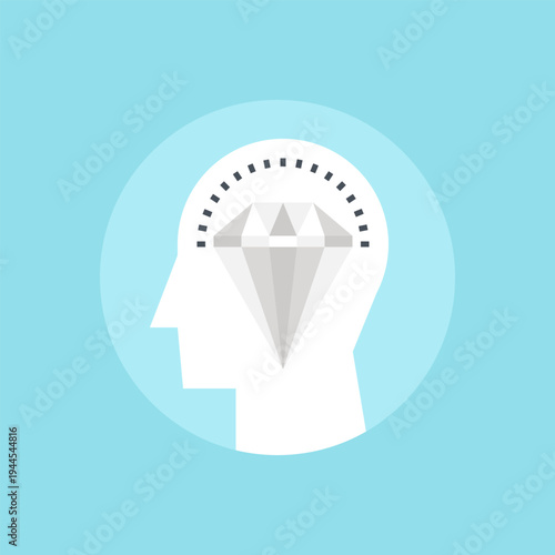 perfectionism icon concept