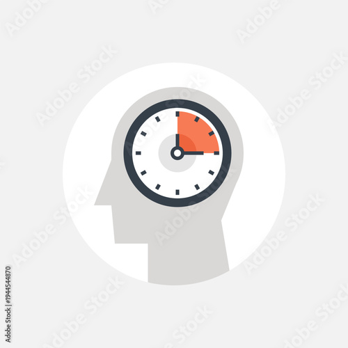time management icon concept