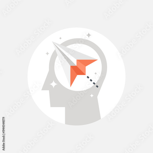 inspiration icon concept