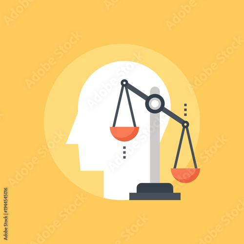 making decision icon concept