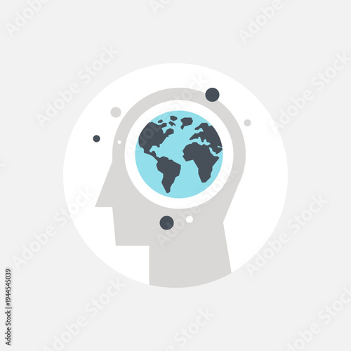 think big icon concept