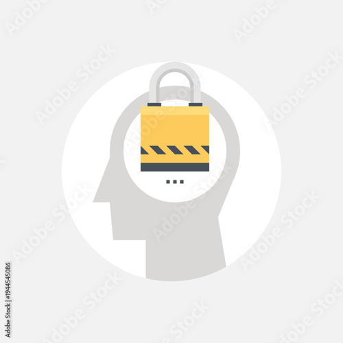 secrecy icon concept