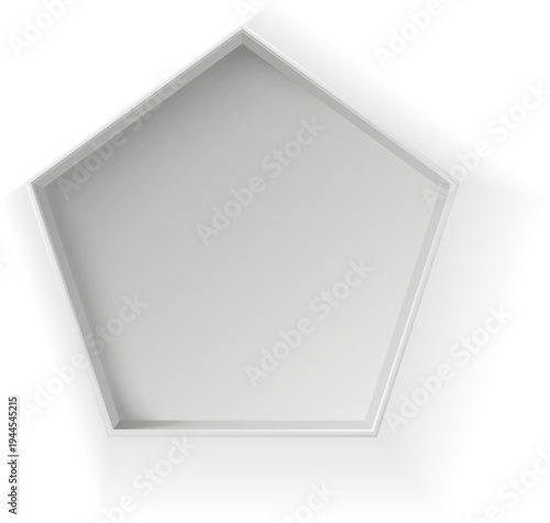 Empty Pentagonal Box