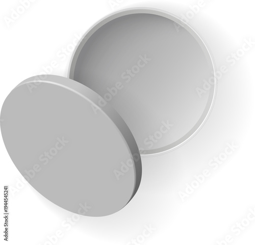 Circular Box Top View