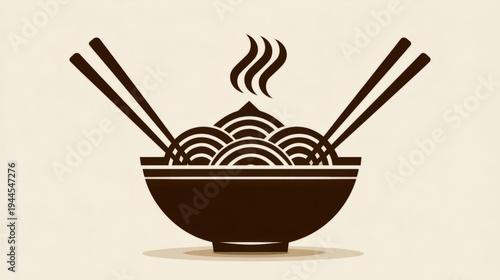 A simple icon of Japanese c...