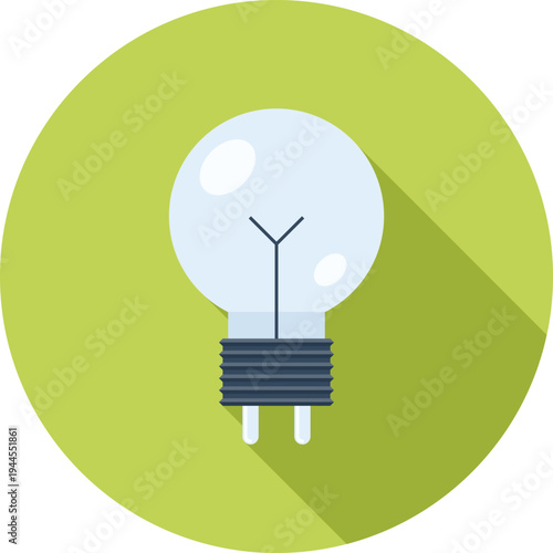 business ideas flat web icon concept