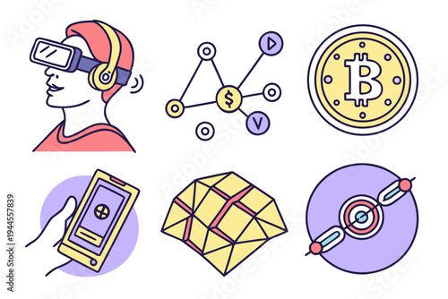 Virtual reality and cryptocurrency bitcoin ethereum