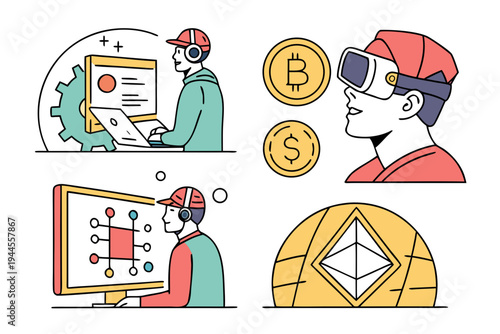 Cryptocurrency and technology bitcoin ethereum