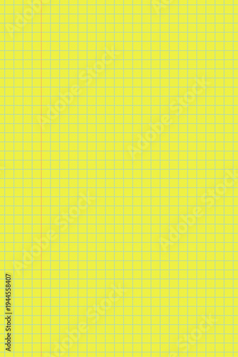 Yellow legal pad pages with grid designs