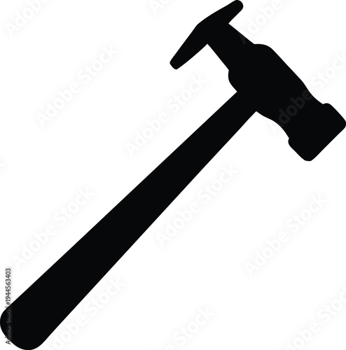 Surgical mallet hammer silhouette