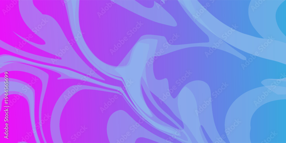 Foto Abstract blue and pink gradient geometric background