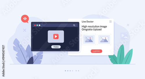 A senior male doctor wearing a white lab coat and stethoscope, looking at a tablet computer while sitting on a couch.