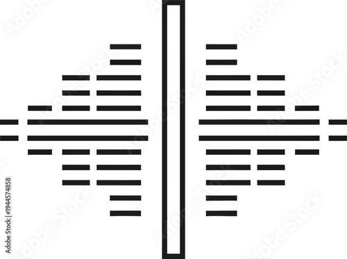 Abstract graphic design with geometric shapes and lines