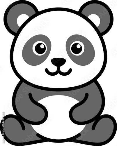 panda bear cartoon