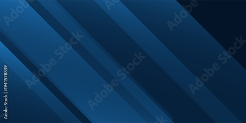 Abstract background gradient dark navy blue banner simple abstract business