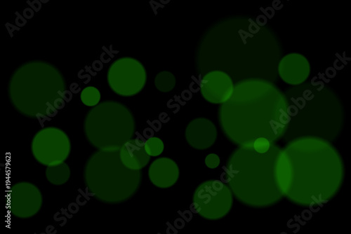 Abstract gray bokeh circles. Soft translucent round shapes in different sizes scattered across black background, blurred edges, smooth gradient tones, subtle glow, minimal monochrome atmosphere