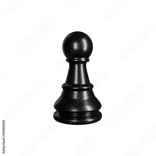 Cuadro en lienzo black chess pieces