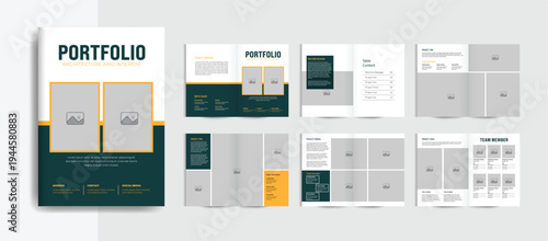 Modern Architecture Portfolio Brochure Template