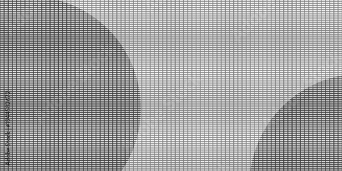 Narrow black-white vertical lines. Symmetric geometric ornament. Striped seamless pattern, abstract wallpaper. Digital paper for textile print, page fill. Vector