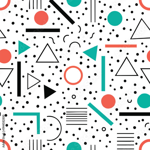 seamless pattern with christmas balls