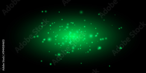 Bright glowing particles composition. Warm light dots, scattered embers, soft radiant center, dark gradient backdrop, fiery atmosphere, floating sparks, luminous glow texture, abstract energy field