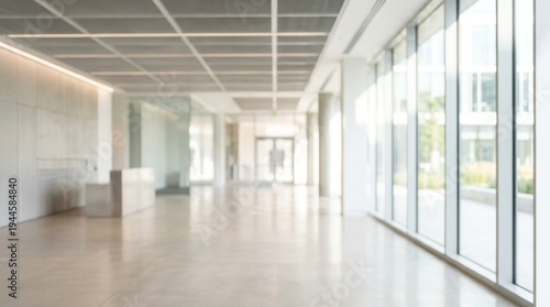 Wallpaper Mural Blurred Modern Corporate Office Lobby Background Torontodigital.ca