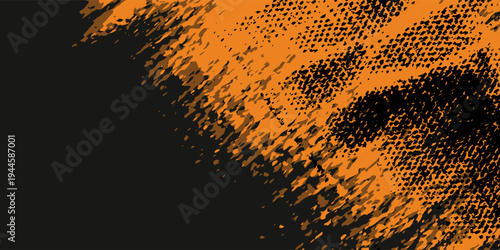 orange black brush grunge brush modern pattern racing motorsport design.vector illustration. eps 10