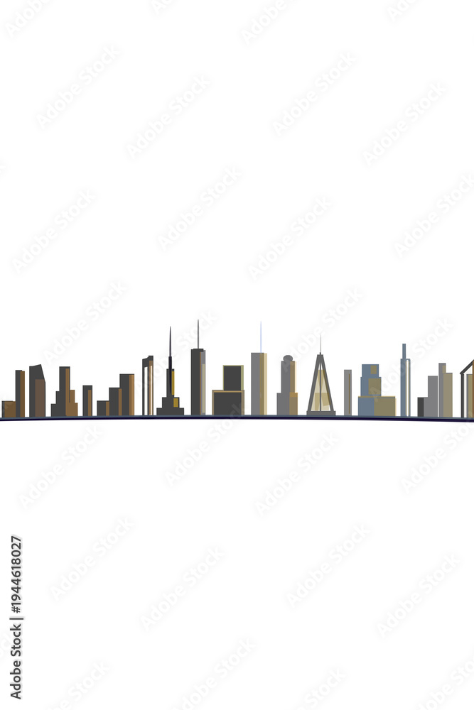 Fototapeta premium City Skyline