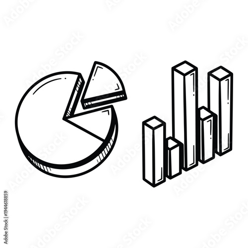 Data Charts Business Icons Analysis