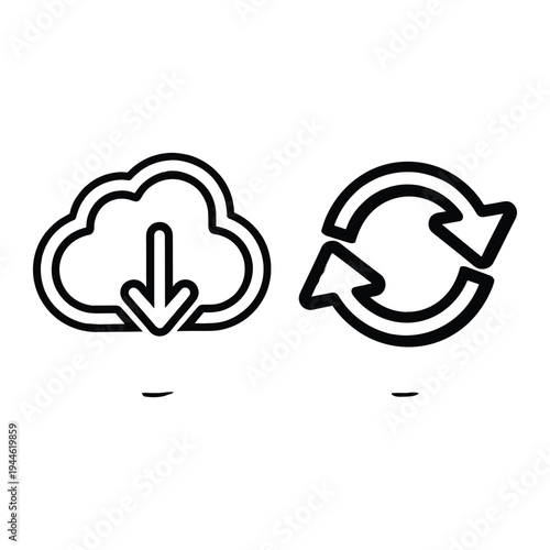 Cloud Download Sync Data Transfer