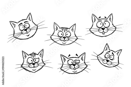 Classic motorcycle silhouette with speed effect in minimalist design