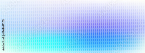 Abstract Dotted Circle Halftone Pattern Background Vector with Pastel Lavender Blue and Turquoise Gradient. Modern Smooth Backdrop for Tech Web.
