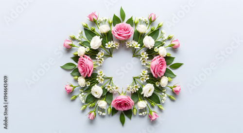 wreath of flowers Background