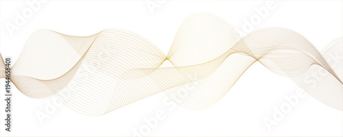 A white satin ribbon with a gold bow creates an elegant design for a wedding celebration or holiday gift decoration featuring rings on a white background.