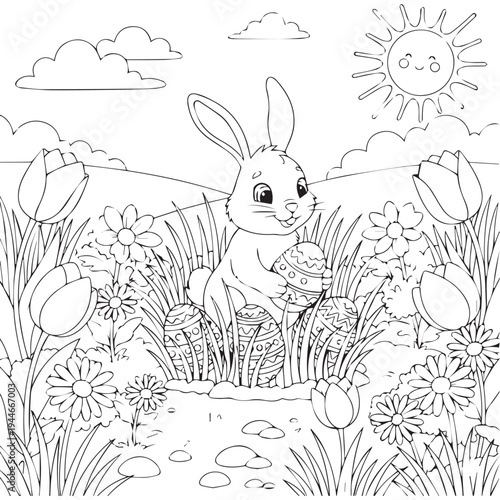 Easter Coloring Pages for Kids