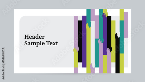 helping hand banner background template, concept of helping hand charity donation volunteer volunteering