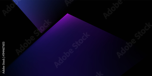 3d rendering of purple and blue abstract geometric background. Cyberpunk concept. Scene for advertising, technology, hi-tech, showroom, banner, game, E-sport, business, luxury. Sci-Fi Illustration