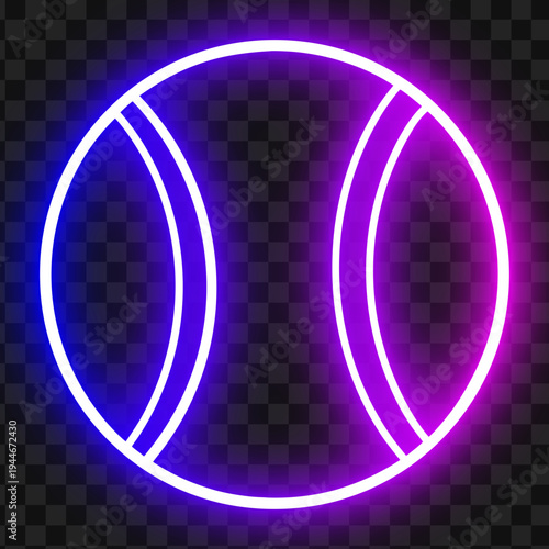 Bright Neon Sports Ball