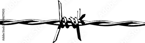 Barbed Wire A Stark Symbol of Boundaries, Containment, and Security