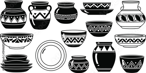Cinco de mayo traditional mexican pottery and ceramics